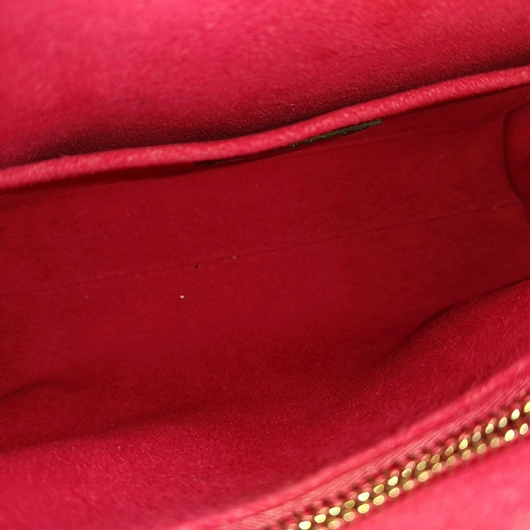 LOUIS VUITTON CLUNY Mini Black EPI Leather Wave Pattern Cluny Shoulder Bag Crossbody Handbag with Silver Hardware and Removable Strap-(SKU)-968561180