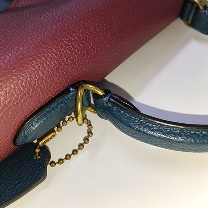 COACH TABBY Multicolor Cowhide Single Shoulder Bag Crossbody Bag Handbag Golden hardware Removable shoulder strap-(SKU)-939349188