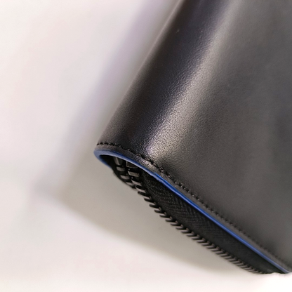 FENDI Monster Black Leather Embossed Wallet Black hardware-(SKU)-955589989