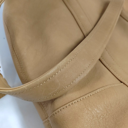 COACH Tote bag Brown Cowhide Single Shoulder Bag Golden hardware-(SKU)-13880712