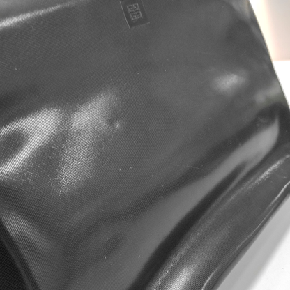 GIVENCHY Black Cowhide Embossed Single Shoulder Bag Silver Hardware-(SKU)-938647066
