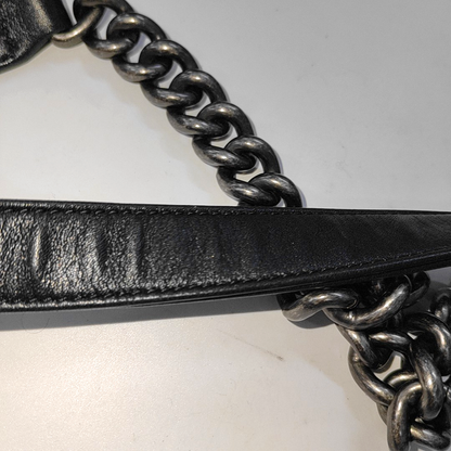 CHANEL BOY CHANEL Small Multicolor Embossed Leather Shoulder Bag Crossbody Palladium Hardware 20 Clasp Removable Strap-(SKU)-931095123