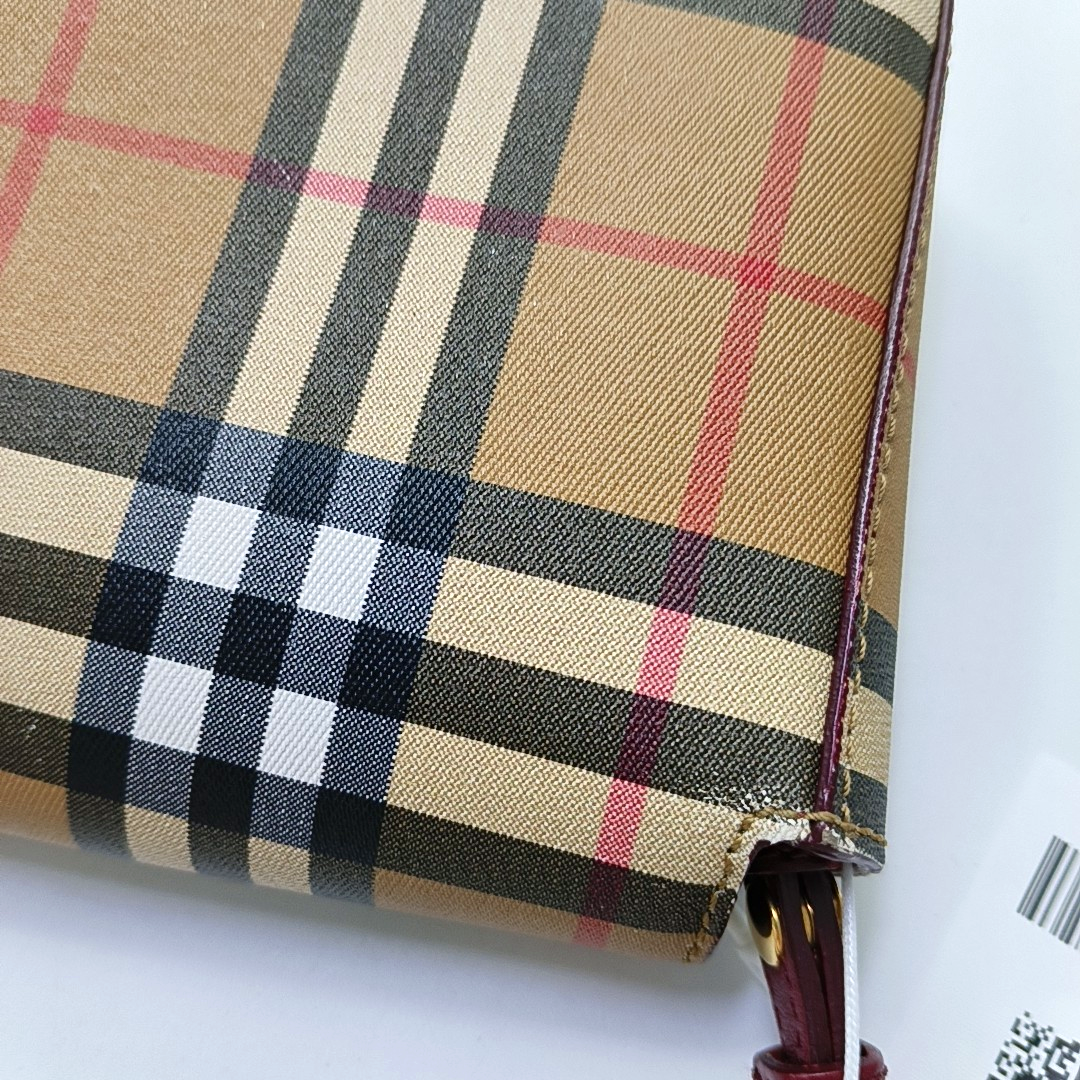 BURBERRY Small size Red Cowhide Single Shoulder Bag Golden hardware Removable shoulder strap-(SKU)-954789335