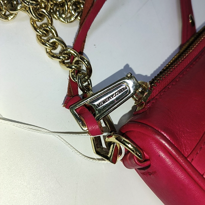 REBECCA MINKOFF M.A.C. Fuchsia Cowhide Single Shoulder Bag Crossbody Golden hardware Removable shoulder strap-(SKU)-935255870