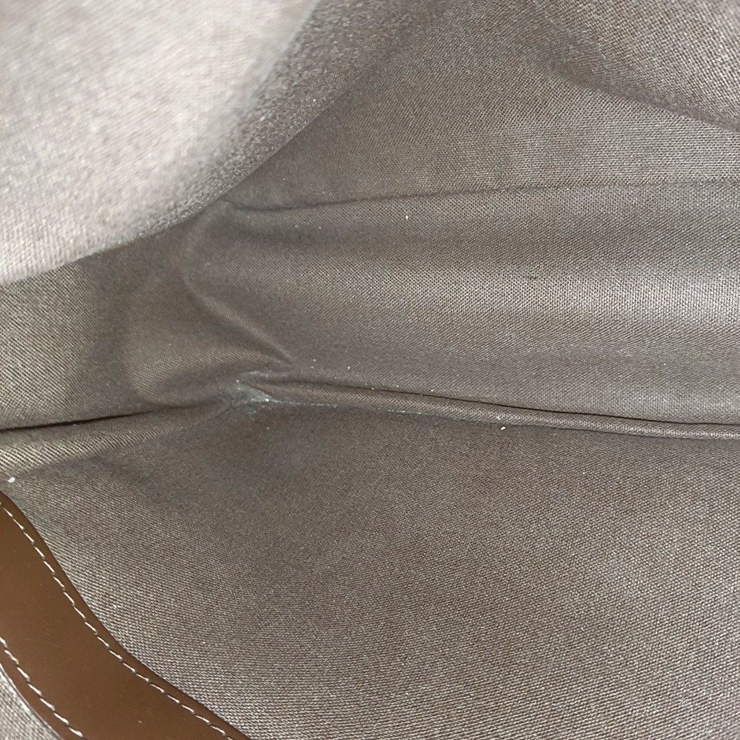 LOUIS VUITTON NAVIGLIO Brown Coated Canvas Checkered Single Shoulder Bag Crossbody Gold Brown Hardware-(SKU)-956274332