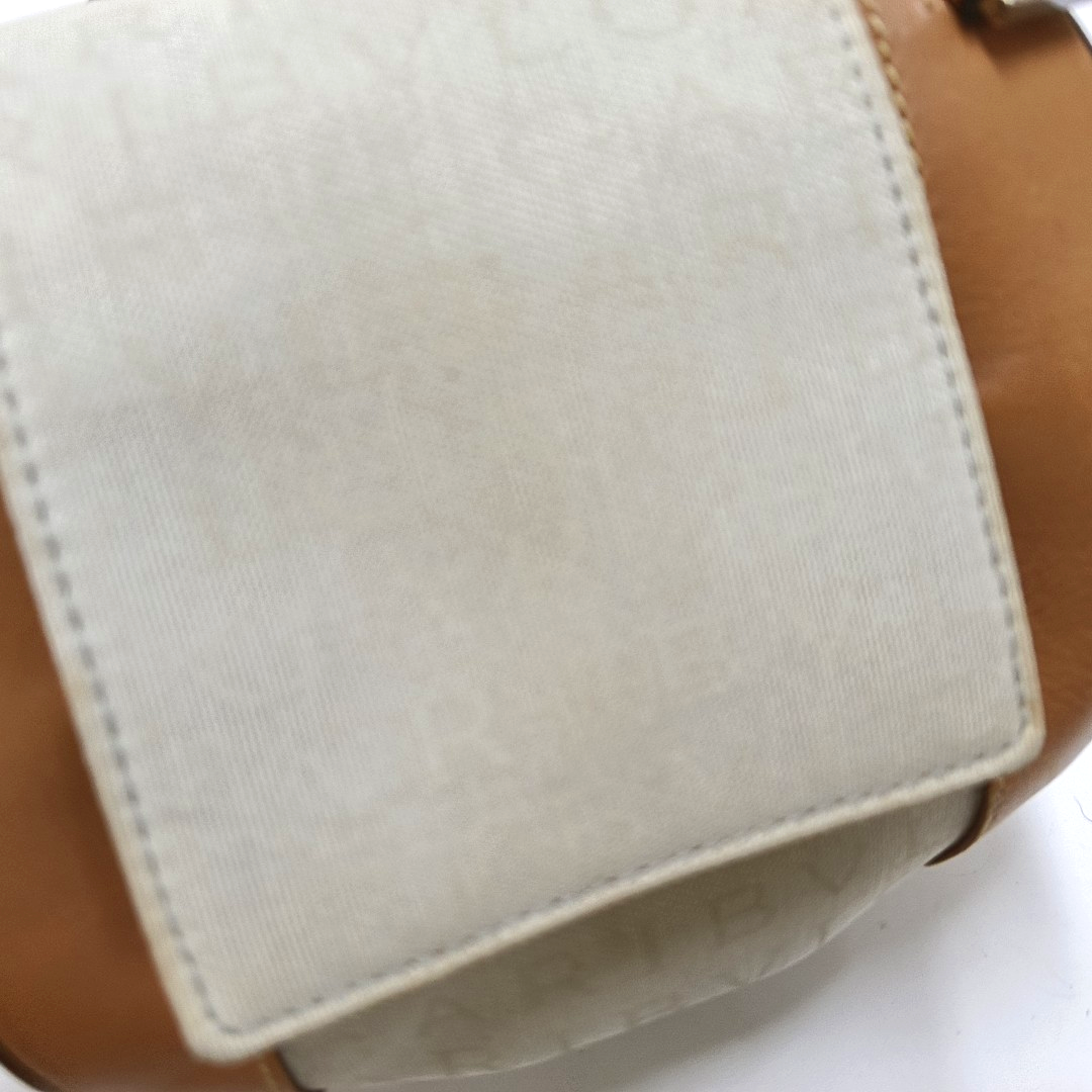 BVLGARI B ZERO Grey Canvas Jacquard Embossed Handbag Shoulder Bag Silver Hardware-(SKU)-941333720