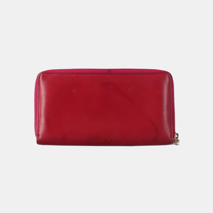 GUCCI Soho Red Leather Tassel Wallet Golden hardware-(SKU)-14500964