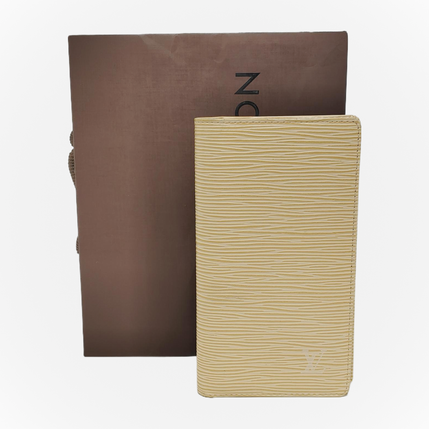 LOUIS VUITTON 黄色EPI牛皮水波纹钱包-(SKU)-943224397