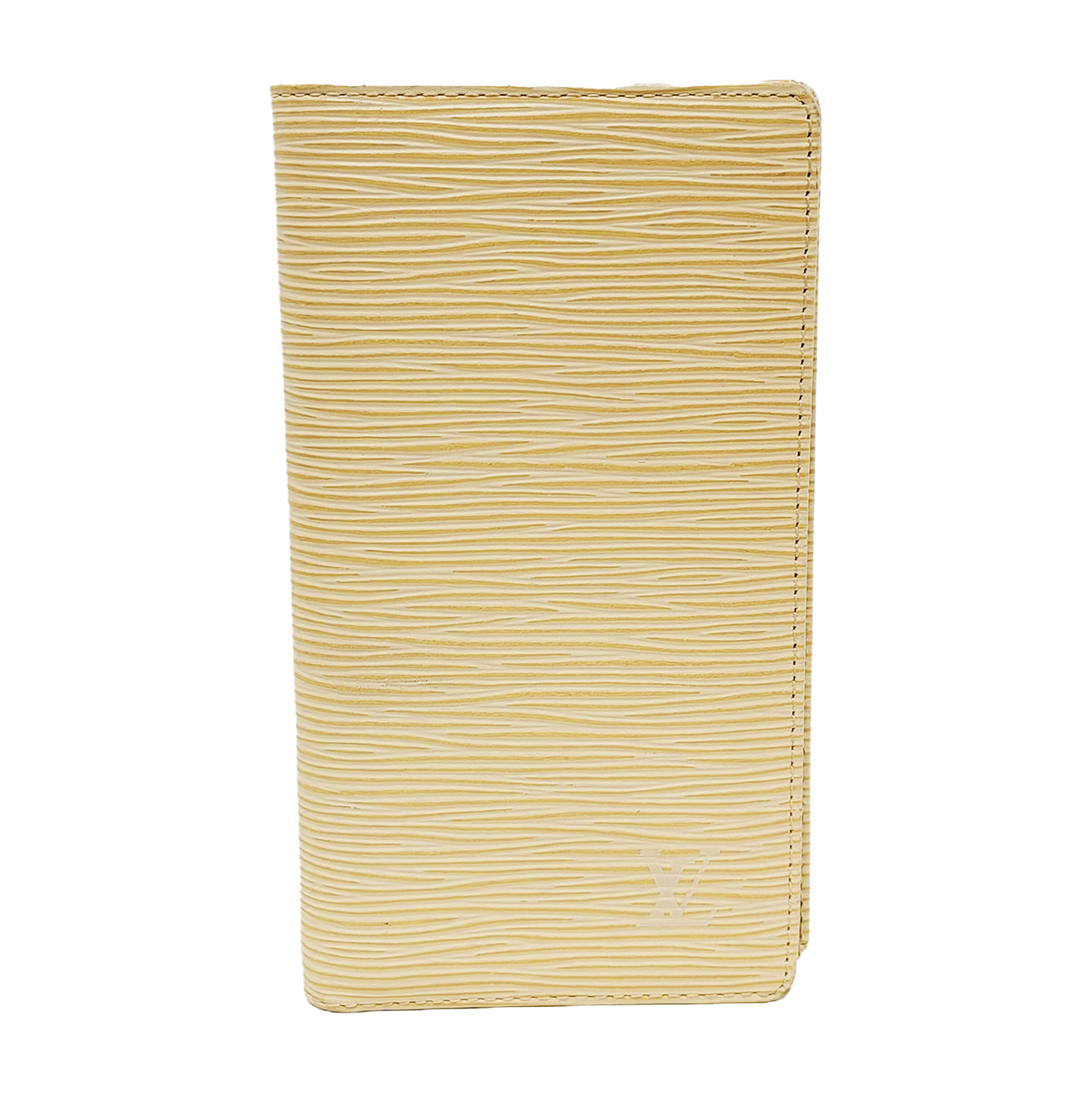 LOUIS VUITTON 黄色EPI牛皮水波纹钱包-(SKU)-943224397