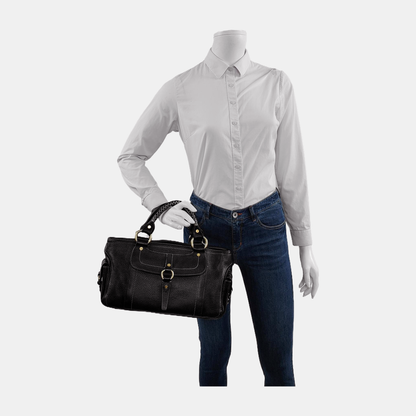 CELINE Tote bag Brown Cowhide Handbag Golden hardware-(SKU)-946083978