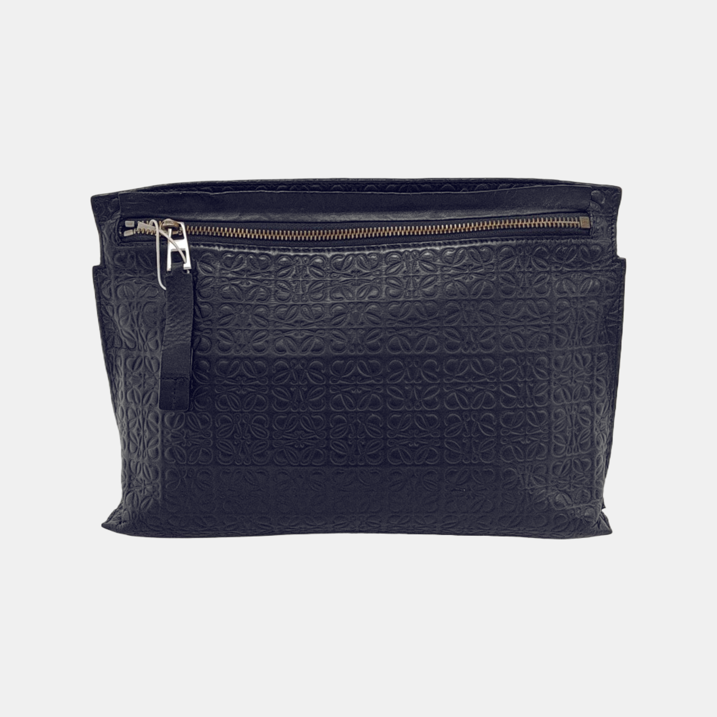 LOEWE Blue Leather Handbag Silver Hardware-(SKU)-948070962