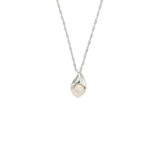 TASAKI 银色925银珍珠项链 Length45cm-(SKU)-944328206