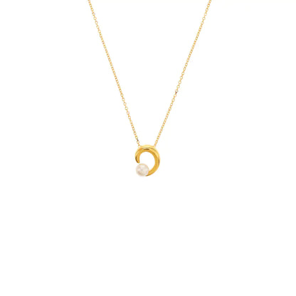 TASAKI 金色925银珍珠项链 Length45.5cm-(SKU)-941822764