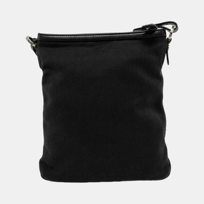 BVLGARI B ZERO Black Fabric Single Shoulder Bag Golden hardware Removable shoulder strap-(SKU)-948940797