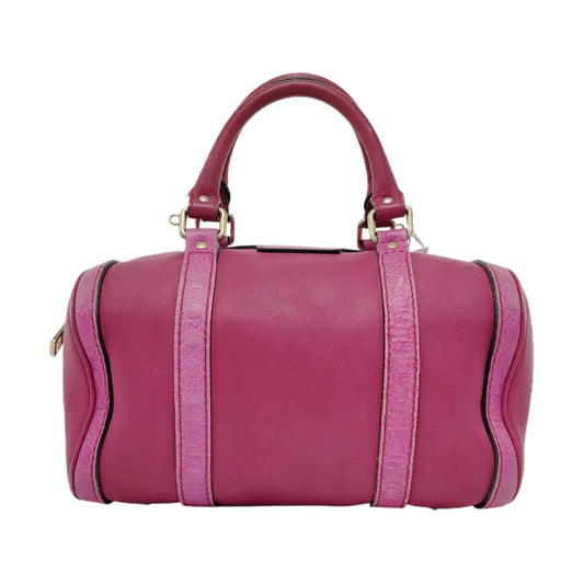 GUCCI Pink Calf Leather Grained Handbag Golden hardware-(SKU)-950007932