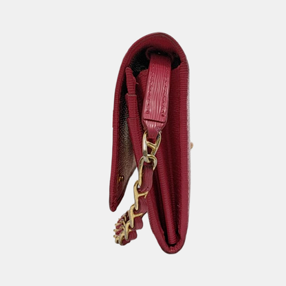 PRADA Pink Cowhide Single Shoulder Bag Crossbody Bag Golden hardware Removable shoulder strap-(SKU)-945700600