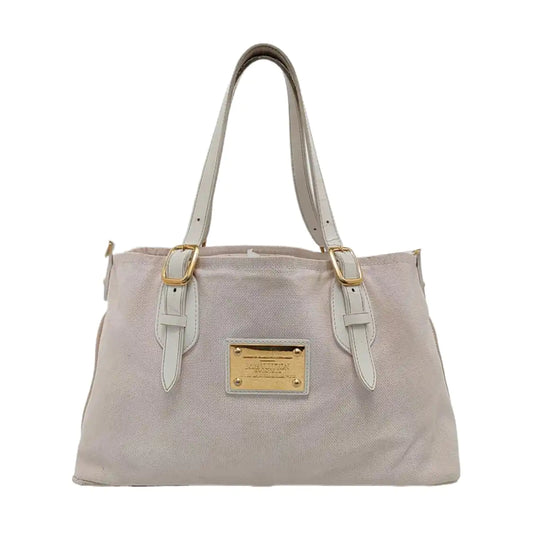 LOUIS VUITTON TAHITIENNE CABAS Medium size Pink Canvas Crocodile Patterned Shoulder Bag Tote Bag Golden hardware-(SKU)-950928917