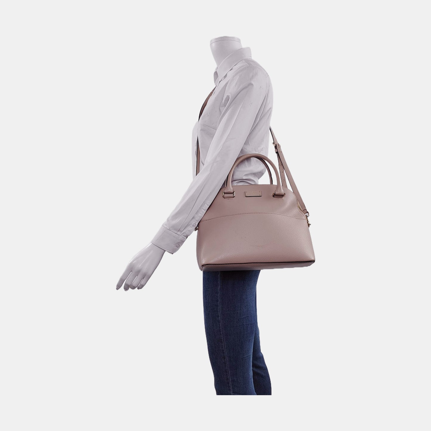 Kate Spade Wellesley RachelleLight Pink Leather Single Shoulder Bag-(SKU)-951854081