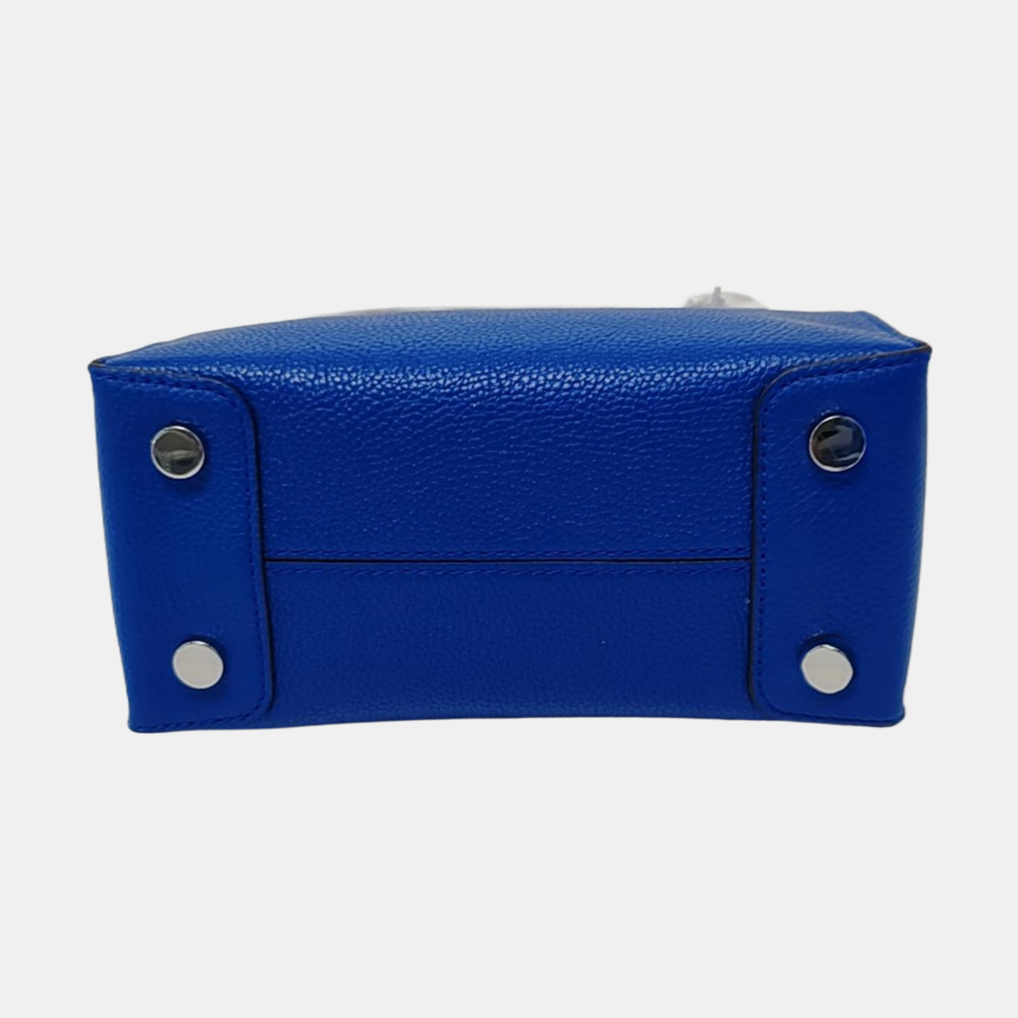 MICHAEL KORS Mercer Medium size Blue Cowhide Crossbody Tote Bag Single Shoulder Silver Hardware Removable shoulder strap-(SKU)-952037611