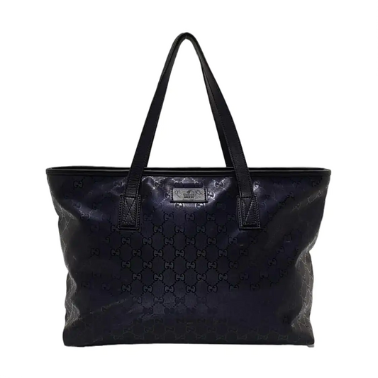GUCCI GG Imprime Purple Coated Canvas Monogram Handbag Single Shoulder Bag-(SKU)-953141022