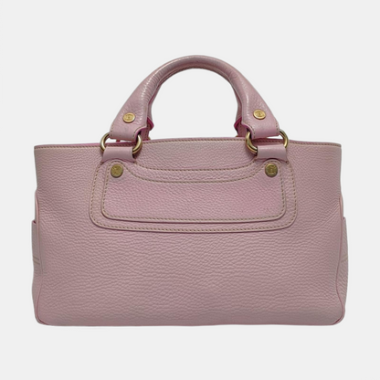 CELINE Tote bag Pink Leather Tote Bag Golden hardware-(SKU)-953701624