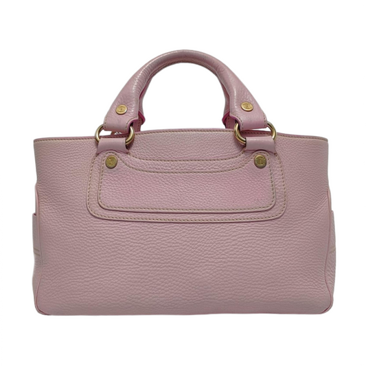 CELINE Tote bag Pink Leather Tote Bag Golden hardware-(SKU)-953701624