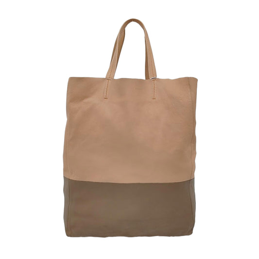 CELINE VERTICAL CABAS Colorful Leather Handbag Single Shoulder Bag Golden hardware-(SKU)-954467809