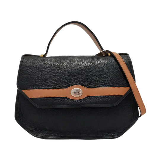 DIOR Black Leather Single Shoulder Bag Handbag Crossbody Silver Hardware Removable shoulder strap-(SKU)-954675059