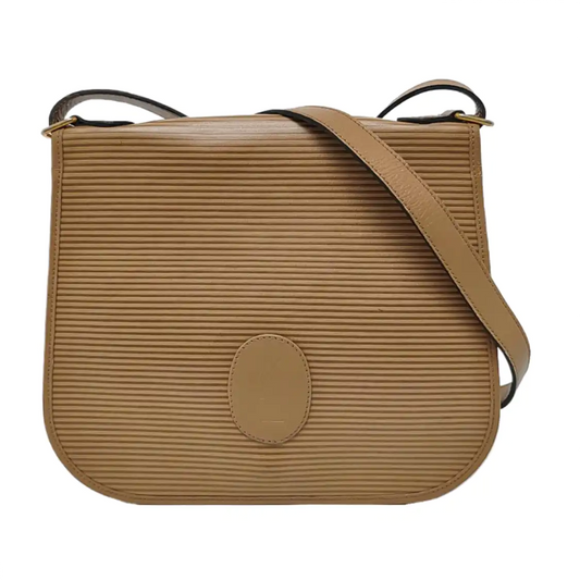 YSL Khaki Cowhide Crossbody Single Shoulder Bag Removable shoulder strap-(SKU)-955059739