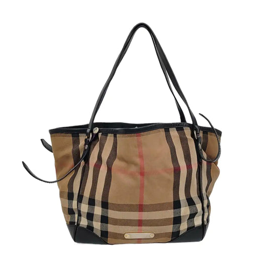 BURBERRY Canterbury Brown Canvas Single Shoulder Bag Handbag Golden hardware-(SKU)-956090966