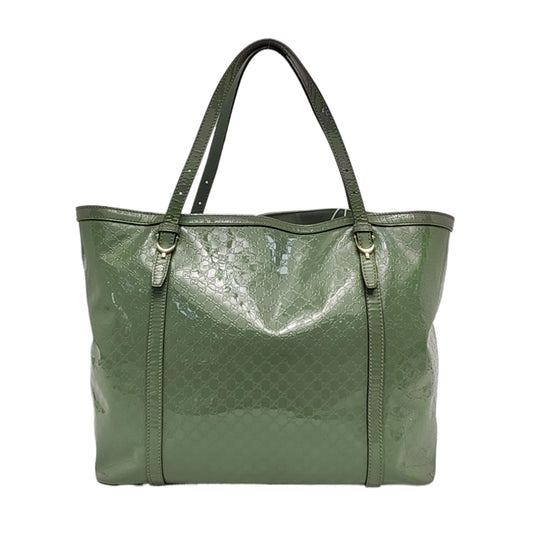 GUCCI Microguccissima Green Cowhide Old Flower Single Shoulder Bag Golden hardware-(SKU)-956277311