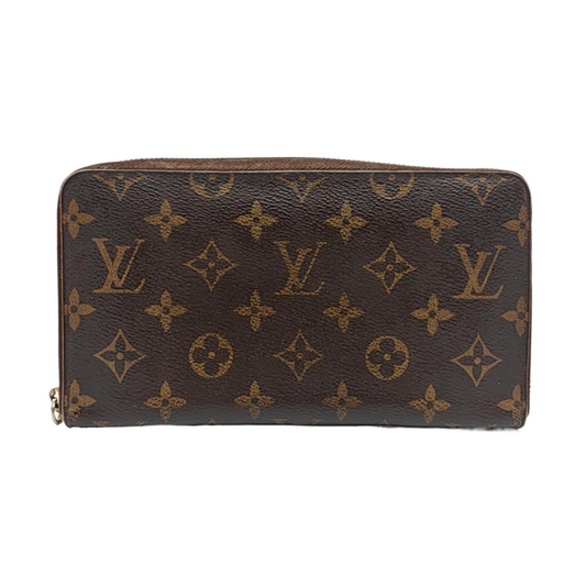 LOUIS VUITTON INSOLITE Brown coated canvas vintage wallet Golden hardware-(SKU)-957235137
