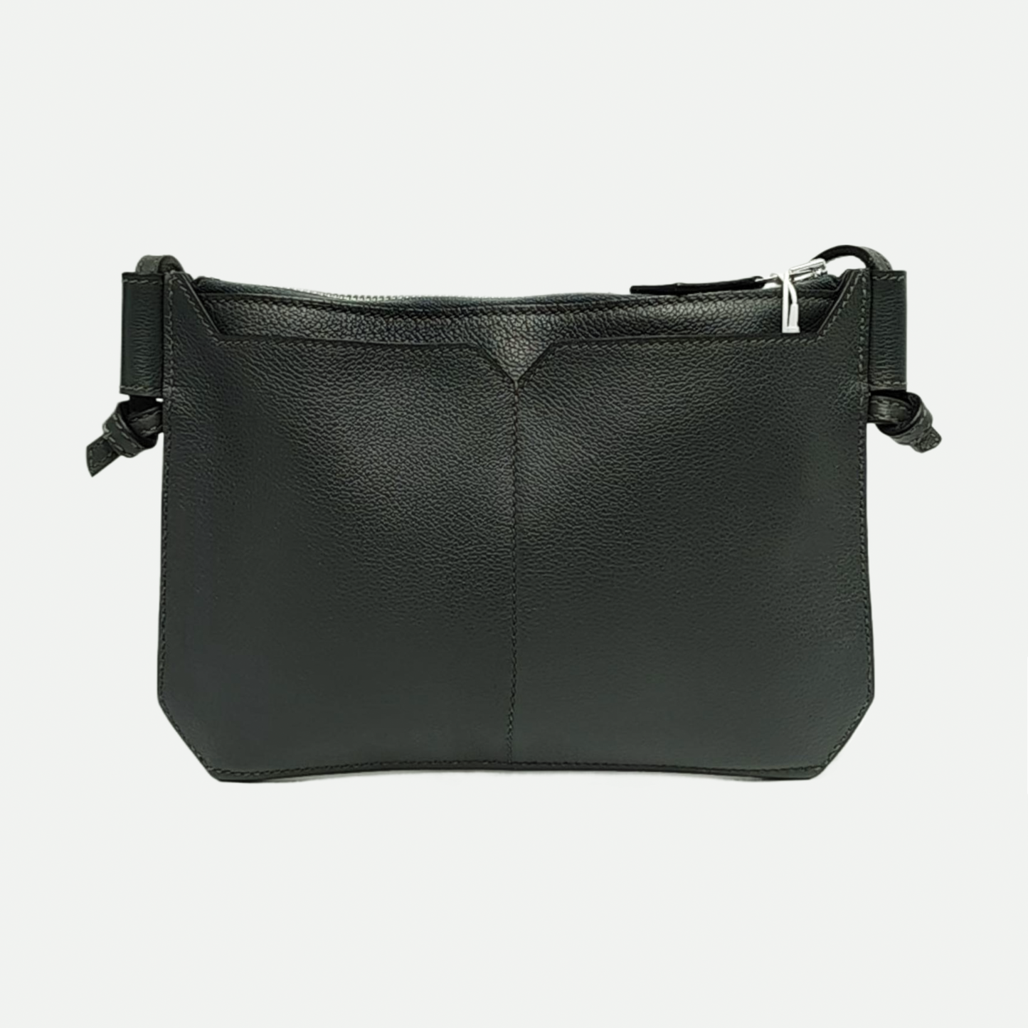 HERMÈS Ultrapla Hurricane Blue Evercolor Leather Single Shoulder Bag Crossbody Bag Silver Hardware Z-(SKU)-957462162