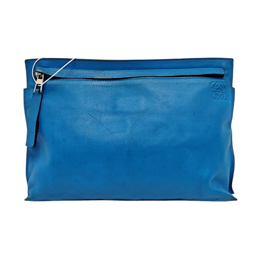 LOEWE RepeatBlue Calfskin Embossed Handbag-(SKU)-957639765