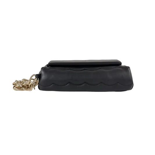 Chloé Black Cowhide Quilted Handbag Golden hardware-(SKU)-957491982