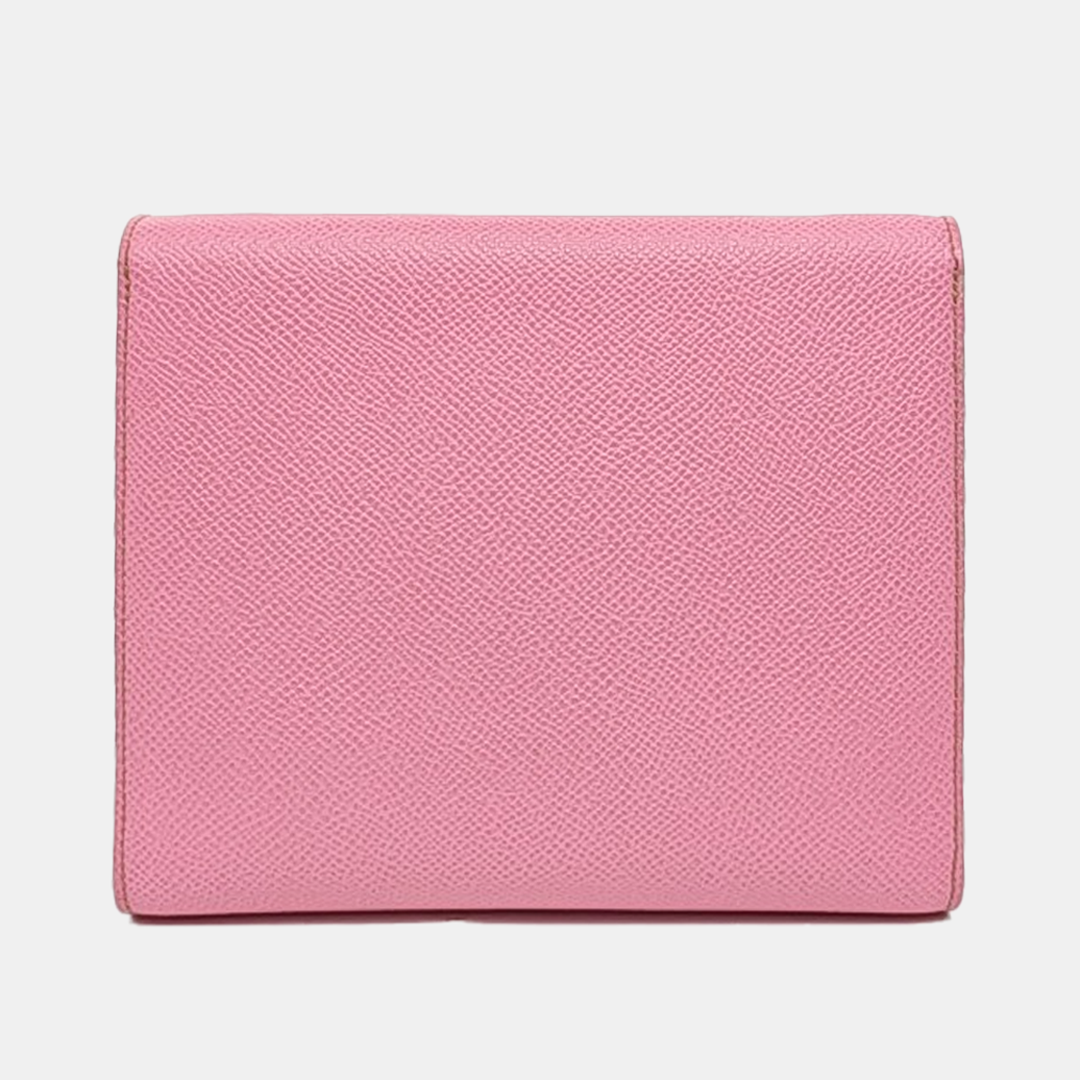 HERMÈS Clic 16 Peony Pink Epsom Calfskin Crossbody Shoulder Bag with Detachable Strap and Silver Hardware, B-(SKU)-959027980