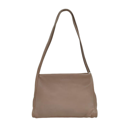 LOEWE Khaki Leather Single Shoulder Bag Tote Bag Golden hardware-(SKU)-958988602