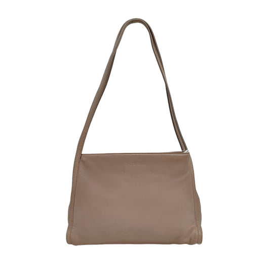 LOEWE Khaki Leather Single Shoulder Bag Tote Bag Golden hardware-(SKU)-958988602