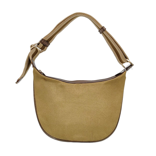 GUCCI GG Marmont Khaki Fabric Handbag Golden hardware-(SKU)-959772601