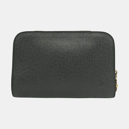 LOUIS VUITTON BAIKAL Dark Green Cow Leather Handbag Tote Golden hardware-(SKU)-960205734