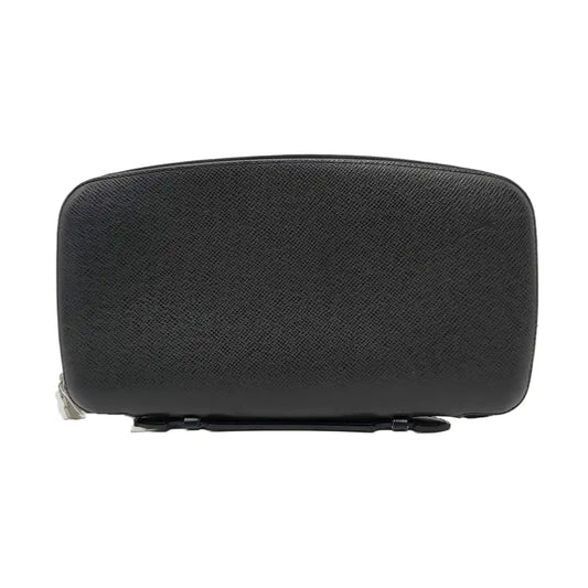 LOUIS VUITTON Dark Gray Cowhide Handbag Golden hardware-(SKU)-960317923