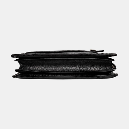 FENDI Monster Black cowhide monster handbag Silver Hardware-(SKU)-960606124