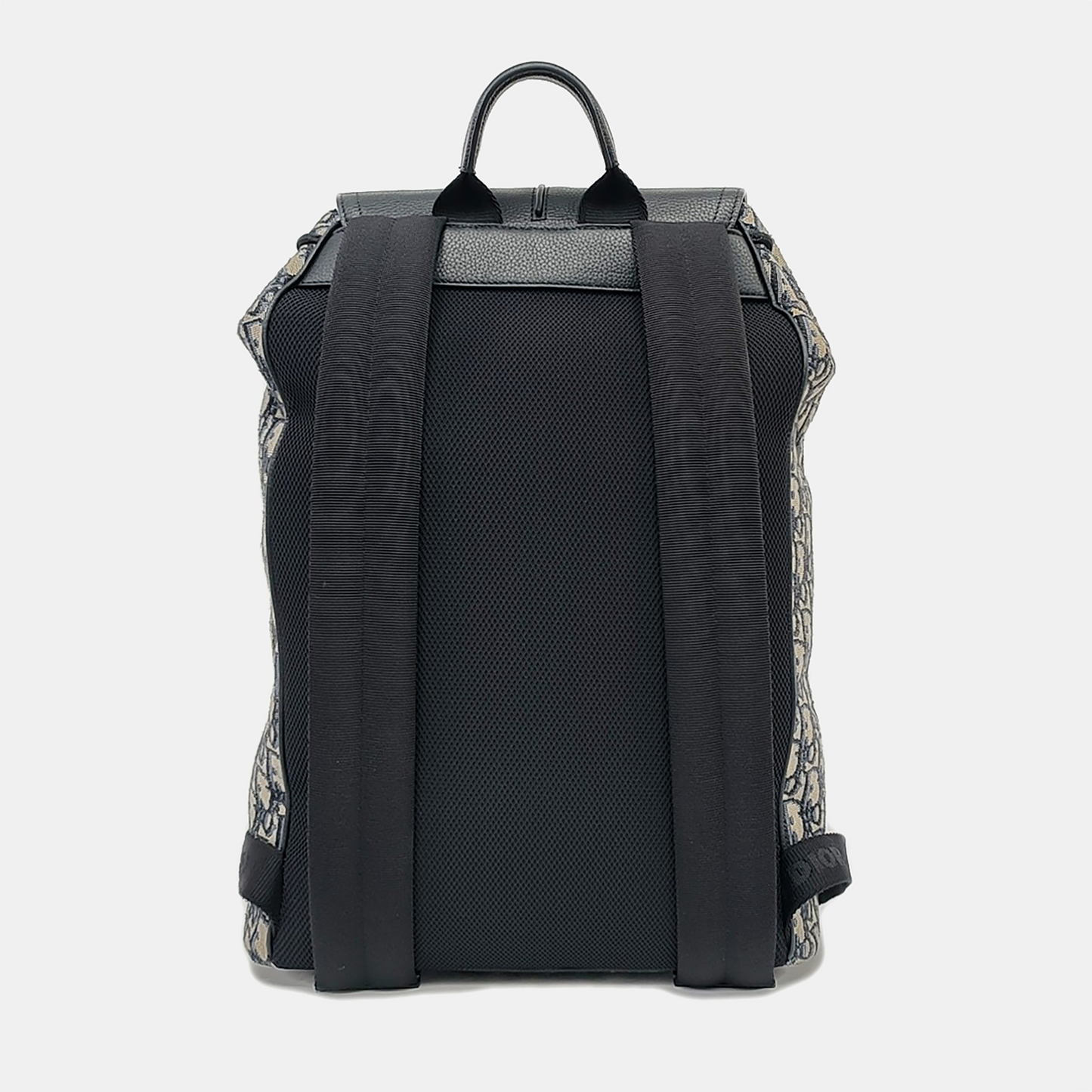 DIOR Motion Blue Canvas Backpack with Palladium Hardware-(SKU)-962296292