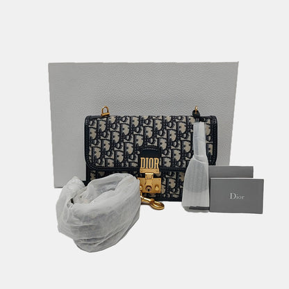 DIOR Dioraddict Beige Canvas Monogram Embossed Shoulder Bag Tote Crossbody Bag Gold Ruthenium Hardware Removable Strap-(SKU)-967071539