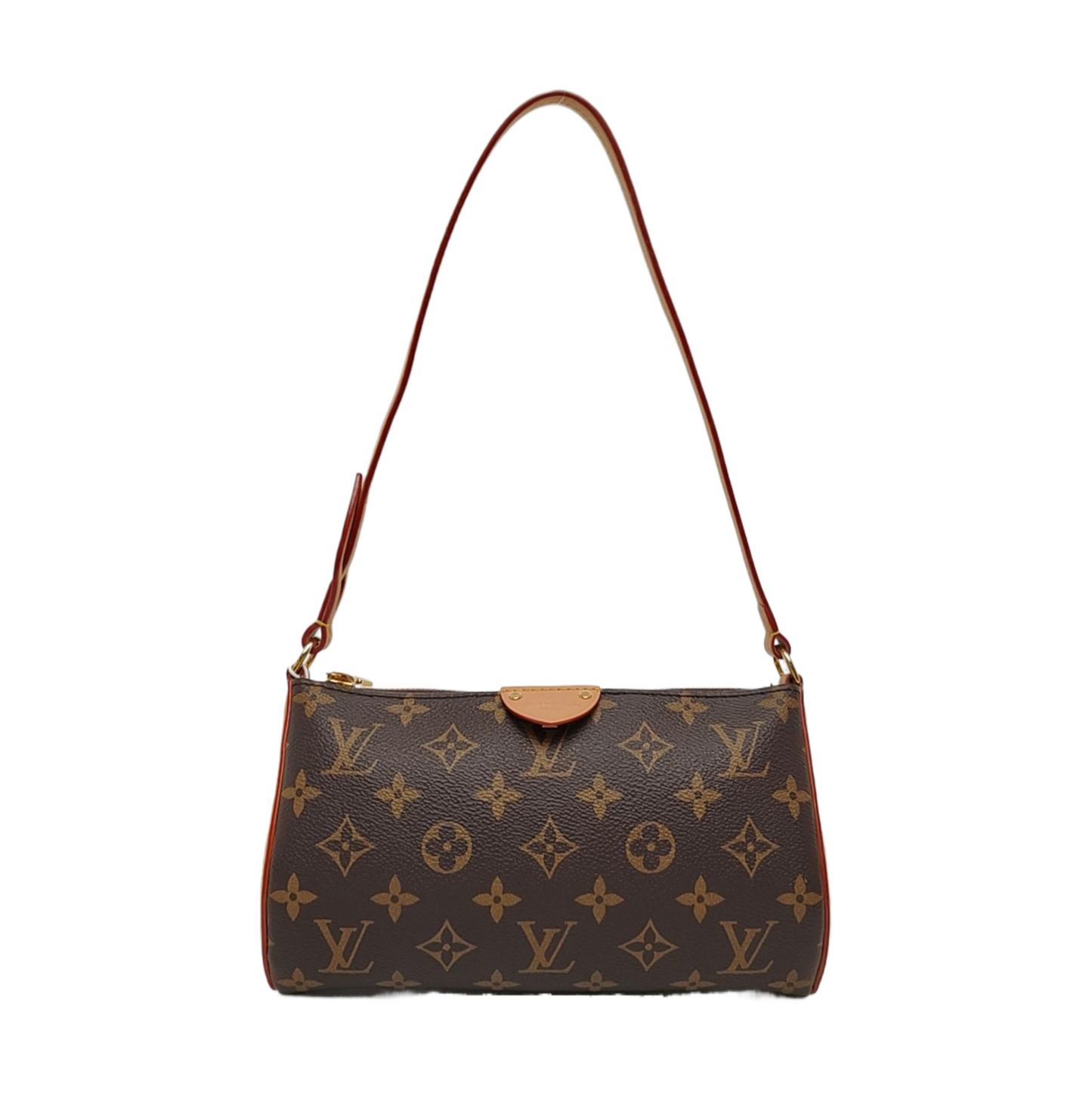 LOUIS VUITTON MULTI Brown Coated Canvas Monogram Shoulder Bag with Gold Hardware-(SKU)-968392835