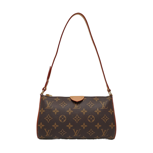 LOUIS VUITTON MULTI Brown Coated Canvas Monogram Shoulder Bag with Gold Hardware-(SKU)-968392835