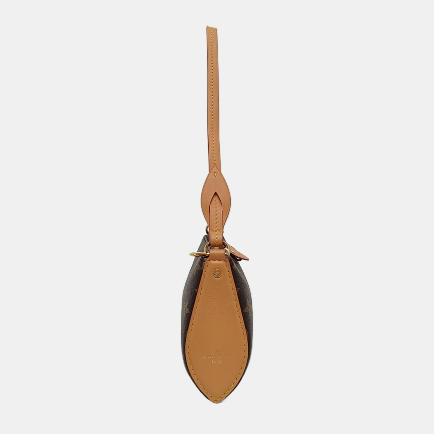 LOUIS VUITTON MULTI Brown Coated Canvas Monogram Shoulder Bag with Gold Hardware-(SKU)-968392835