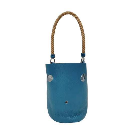 HERMÈS Mongeoire Tanzanian Blue Clemence Leather Crossbody Shoulder Bag Handbag Hardware 🄺-(SKU)-969328641