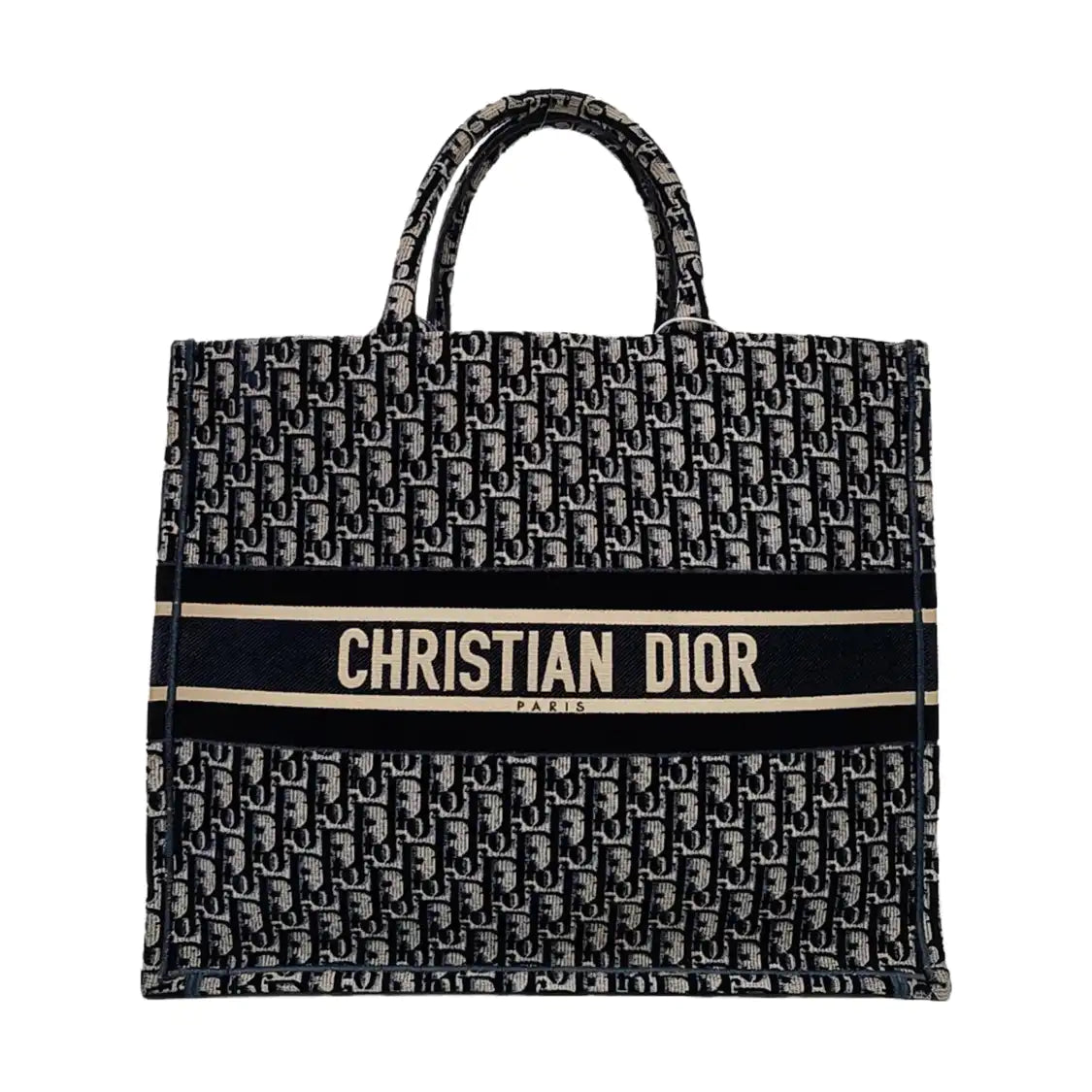 DIOR Book Tote Large Multicolor Velvet Monogram Embroidered Tote and Shoulder Bag-(SKU)-970218460
