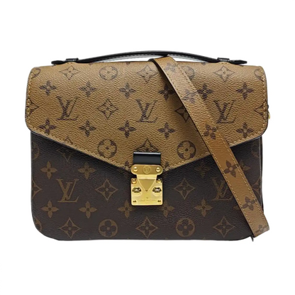 LOUIS VUITTON MÉTIS Medium Multicolor Monogram Canvas Messenger Bag with Shoulder Strap and Handle, Gold Hardware, Detachable Strap-(SKU)-971220641